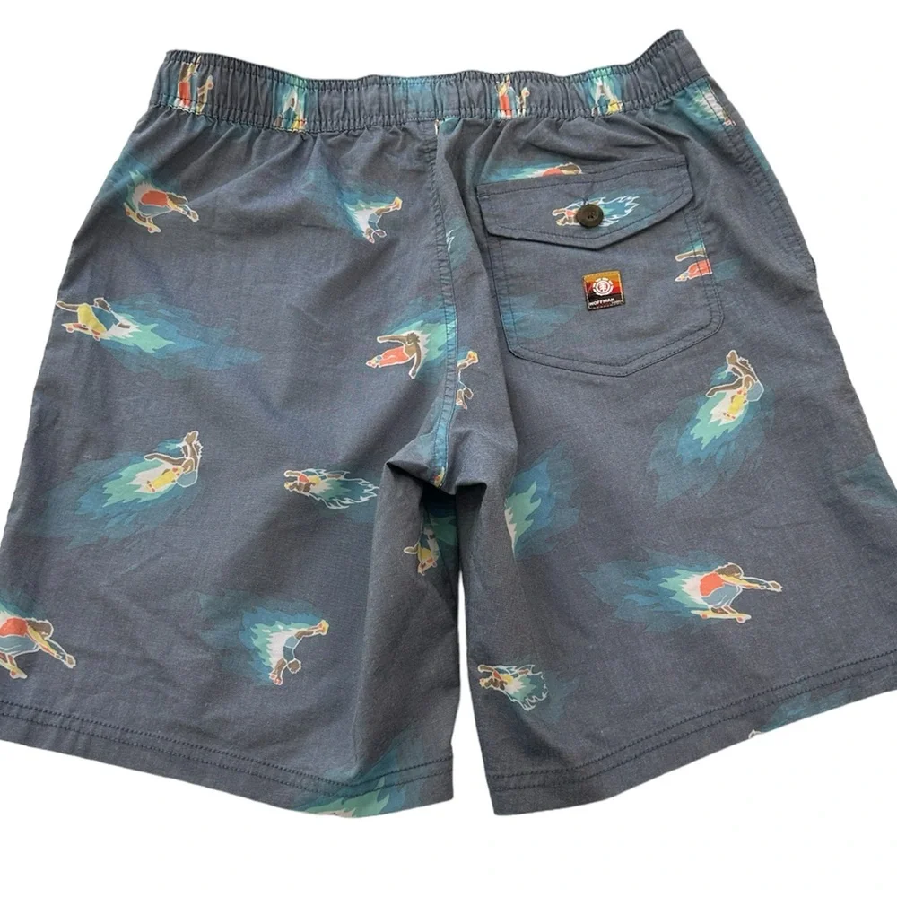 Element Swim Shorts Hoffman Arroyo Neon Blue NWT Men’s Size Medium